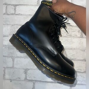 Black Dr. Martens 1460 boots